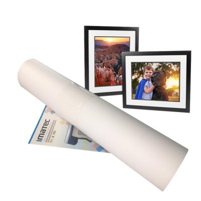 China Digital Inkjet Printing Wholesale Wide Format Poster Printing 108gsm White Waterproof Matte Coated Inkjet Paper for sale