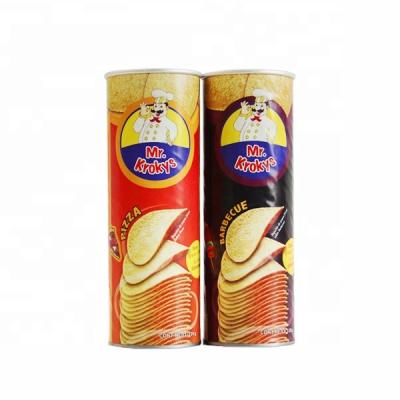 China Fried Halal Snacks Pringles Style Oman Potato Chips for sale