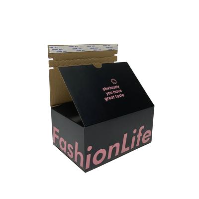 China Wholesale Recyclable Ready To Ship Packaging For Jewelry Corrguated Cardboard Box Strong Shipping Box for sale