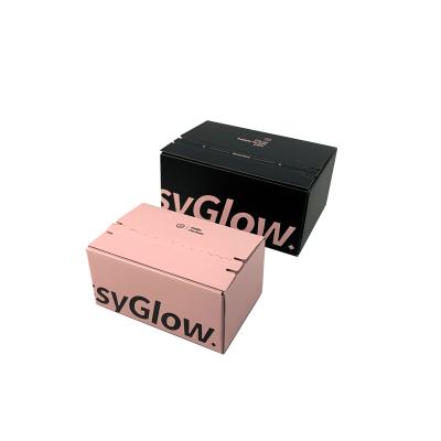 China Custom Product Zipper Gift Recyclable Hot Selling Logo Shipping Box Self Stick Shipping Shipping Carton for sale