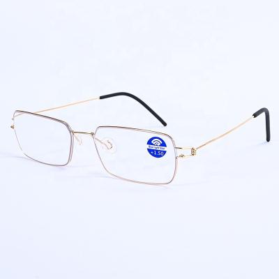 China For Hengtai Factory Direct Stainless Steel Reading Glasses New Comfortable And Stylish Floding Reading Glasses Customizable Eyewear for sale