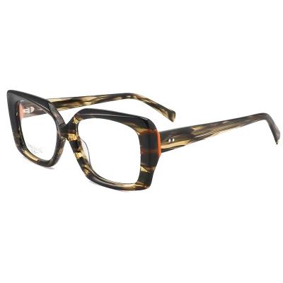 China Hengtai Optical Frame 2023 New Acetate Durable Frame Glasses In Hinges Optical Frame Men Women Current Game Durable Unisex Eyewear for sale