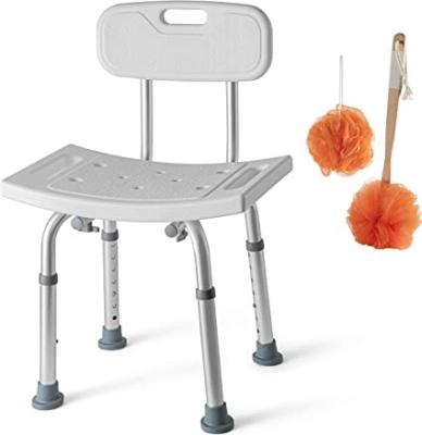 China Aluminum shower chair. Portable adjustable sizes for sale