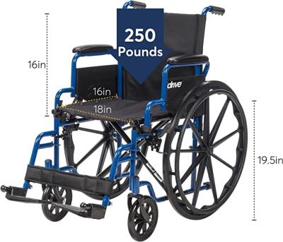 China Comfortable Wheelchair with 24