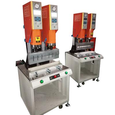 China Automatic Frequency Tracking Customized Automatic Single Head Ultrasonic Welding Machine For HDPE ABS PP Plastic Welding for sale