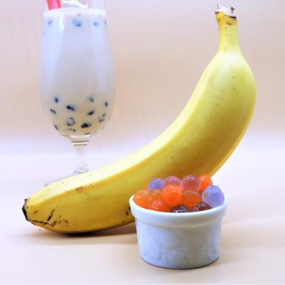 China Pink tapioca pearl boba from famous Taiwan drink for sale