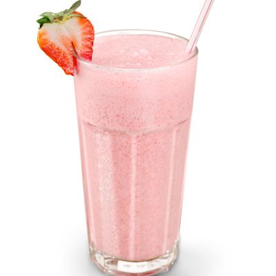 China Make Bubble Tea 2022 Popular Market Proven Tasty Flavored Powder Strawberry Milk Tea for sale