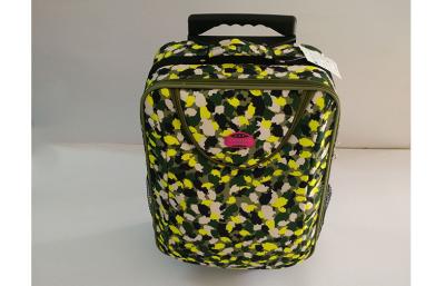 China Customized Camouflage Small Hand Luggage Suitcases with Double Roller Design for sale