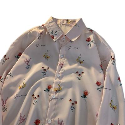 China Autumn Style Breathable Office Women Long Sleeve Chiffon Shirt Ladies Top Ladies Fashion Printed Ladies Blouse for sale