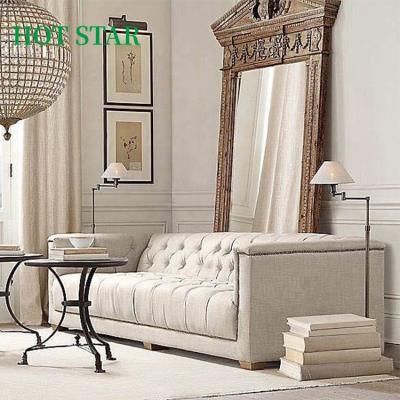 China European Luxury Comfy Couch Chaise Lounge Sofa Classic Tufted Lasted Design Style Home Furniture Factory Price Massage for sale