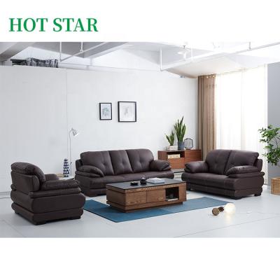 China Hot Selling Foshan Hot Star Massage Star Luxury Goods 3 2 Sofa Set Designs Living Room Furniture Soft Genuine Leather Sectional Sofas for sale