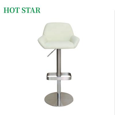 China Modern New Arrivals High Quality Dining Room Furniture, Leather Dining Chairs With Adjustable Height, Fashion Simple Style Bar Chairs for sale