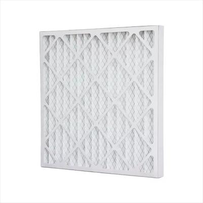 China Large Capacity HVAC Air Filter G4 Woven Fabric Carton Primary View Merv 8 Dust Non Pleated Air Filter 9 10 11 By 12 for sale