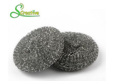 China 13g Steel Wool Galvanized Scourer For Kitchenware / Industrial Machine Cleaning for sale