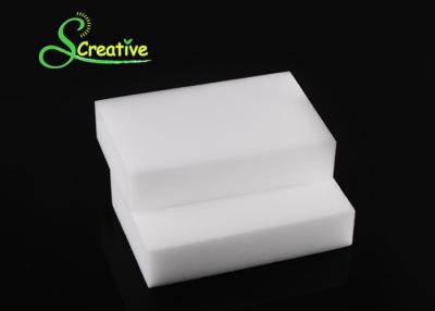 China White Compressed Melamine Eraser Sponge Washing Foam For Household / Car Wash for sale