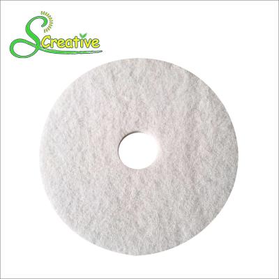 China Colored Round Industrial Scouring Pads For Dry Concrete / Floor Cleaning Machines for sale