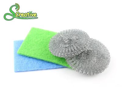 China Powerful Cleaning Wire Mesh Galvanised Scourers For Remove Greasy Dirty for sale