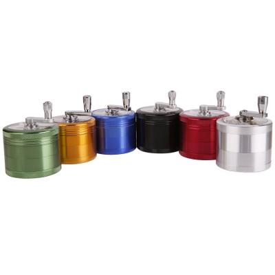 China Superior Available Aluminum Herb Grinder Different Color Easy To Use Windproof Grinder 2.5 Inches for sale