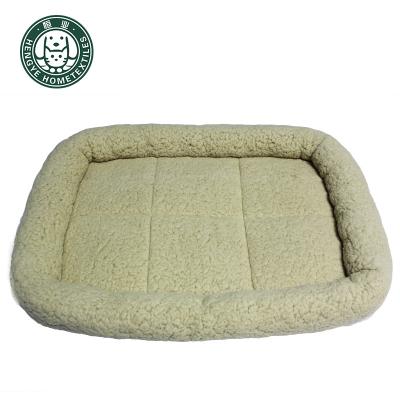 China Breathable Warm Sale Multi Size Pet Mat Non-slip Lambswool Mattress For Small And Large Dogs for sale