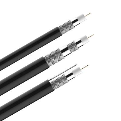 China TV/broadcasting/satellite receiver cctv cable 95% coaxial cable 95% coax bare copper cable for sale