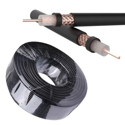 China Cable type of tv/broadcasting/satellite receiver rg6 coaxial tv cables, coaxial cable to video adapter coaxial rg6 cabo for sale