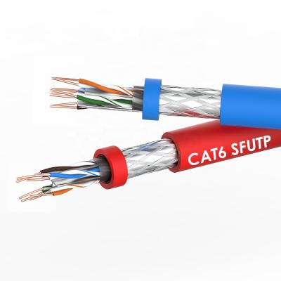 China Telecommunication cat6 network utp ftp cat6 cat6a f/ftp LAN cable network solid indoor cable for sale