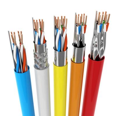 China Best telecommunication price cat6 amp d-link lan cable 4 pairs 24awg network lan cable cat6a utp cable for sale