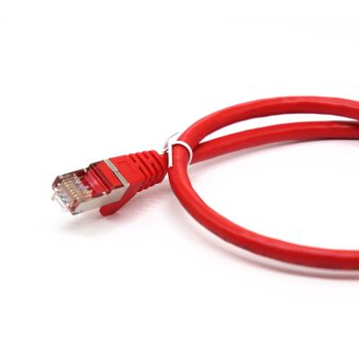 China Telecommunication networking patch cord cat6a s/ftp network lan patch cord for sale