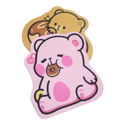 China Gaming Mouse Pad 25cmx25cm/73cmx31cm/21cmx26cm Cartoon Bear Non-Slip Mouse Pad for sale