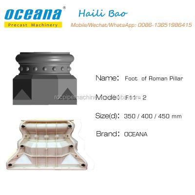 China Exterior Cheap Plastic Injection Decorative Stone Pillar Molding For Concrete Roman Columns for sale