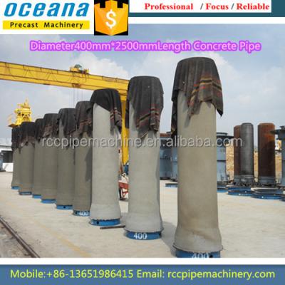 China Vertical Drain Vibration Concrete Pipe Making Machine Can Make Steel Collar Jacking Pipes for sale