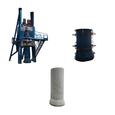 China Automatic Vertical Radial Drain Press Concrete Pipe Making Machinery for sale