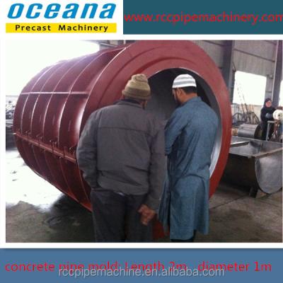 China Concrete drain mold for concrete roller suspension pipe making machine, shapes for concrete rings for sale