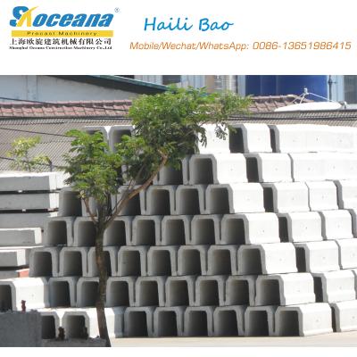 China High Accuracy Dimension Mold Mold For Cement U Shape Drains for sale