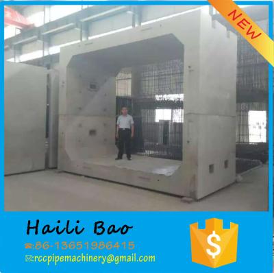 China Road Culvert Drain Conduit Box Precast Concrete Utility Mold Making Machine for sale