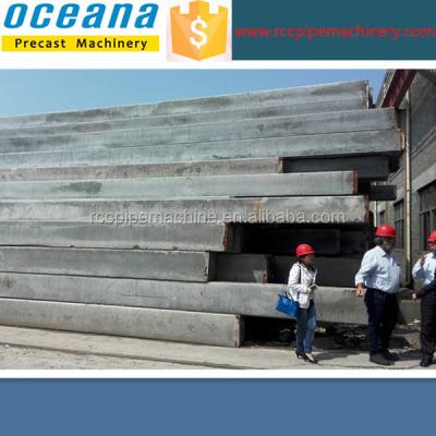 China Concrete Pile / Pole Pipe Making Machine Of Centrifugal Spinning Type , Prestressed Concrete Pile 24