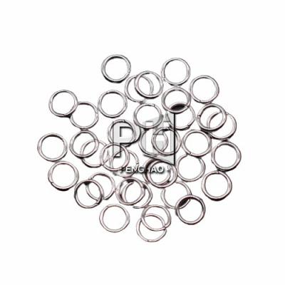 China As-Viewed Printing Stainless Steel Jump Rings And Slot Ring For Jewelry Making Jewelry Findings Jewelry Accessories 3mm 4mm 5mm 6mm 7mm for sale