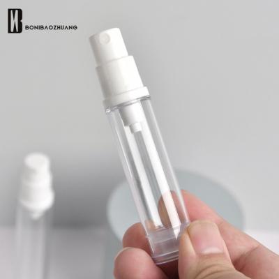 China High Quality Cosmetic 5ml 10ml 15ml Plastic As Plastic Airless Spray Pump Bottle For Cosmetic Lotion for sale