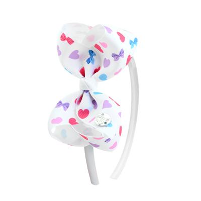 China Popular cheap factory price glitter bow headband hangers elastic baby headbands girls with prices for sale