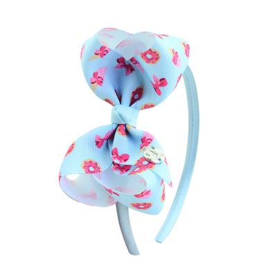 China Popular Cheap Nylon Bow Headband Korean Factory Price Jojo With Prices for sale