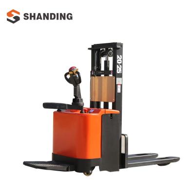 China Other China New Battery Electric Forklift Hydraulic Stack Truck Used 1.8ton 2/2.5/3/5 Ton Small Forklift Pallet Jack Stacker Liftruck for sale