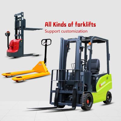 China Lifttruck 4 Pallet 1800kg 2ton 3ton 5ton Car Trucks Electric Stack Forklift 2000kg 3000kg 4000kg 5000kg 4.5 Ton Forklift Te koop