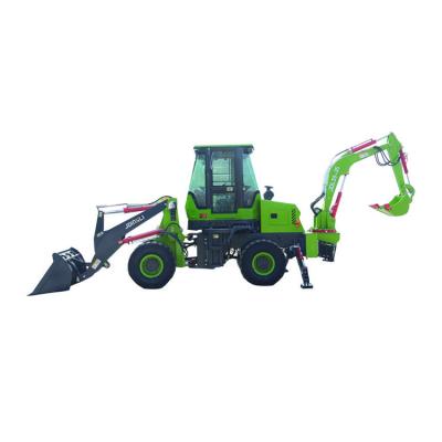 中国 New Listing Hotels Direct Selling 5900*1850*2850 mm Electric Backhoe Loader Tractor Loader Backhoe Loader 販売のため