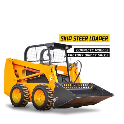 中国 Hotels Hydraulic Excavator Used 800kg Front End Loader Mini Crawler for Hotels Tracked Wheel Skid Steer Loader with Mulcher/Bucket Attachments 販売のため