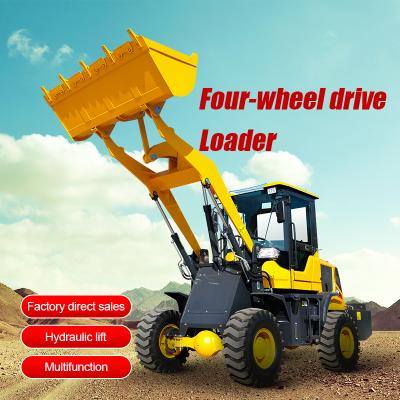 中国 Farms Mini Articulated 4 Wheel Tractor Front End Small 3ton Loader 5 Ton 8 Ton Cultivating Minilader Radlader Lader Traktor Made In China 販売のため