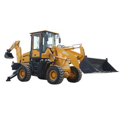 China Hotels Factory Sale Direct Backhoe Loader Tractor Mini Wheel Loader Front End Loader for sale