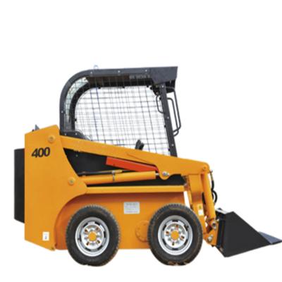 China Hotels HY400 Shanding Brand Small Skid Steer Wheel Loader With CE And EPA for sale