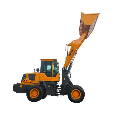 China 2021 Chinese Hotel Supply High Power Motor Mini Wheel Loader Articulated Mini Loader Te koop