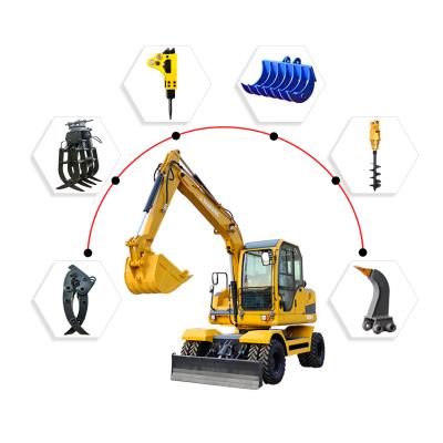 China Building Material Stores Top Selling Products Sealing Design Luxury Cabin Turbo-charged Exhaust Mini Excavator en venta