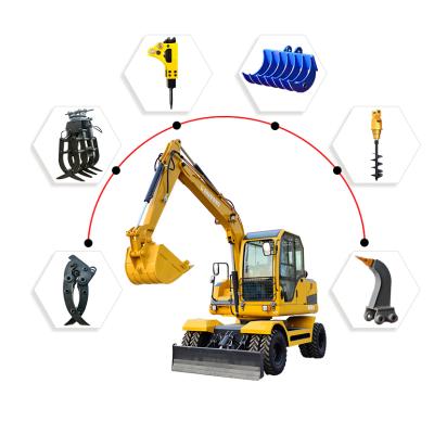 Chine Building Material Shops Professional Manufacturer 48kw Equipped Color LCD Screen Luxury Cabin Mini Excavator à vendre